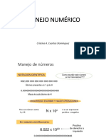 Manejo Numérico