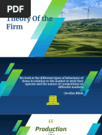 Theory of The Firm