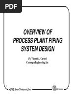 Overview of Procee Plant Piping System Design (Part 1 - Carucci)