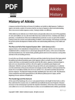 History of Aikido