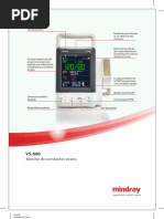 (CCMSV) . - Catalogo Comercial Monitor de Signos Vitales VS-600