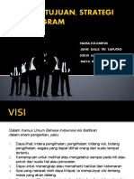 VISI, MISI, TUJUAN, STRATEGI Pemasaran