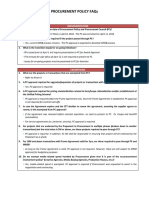 Procurement Policy FAQs - 20160415