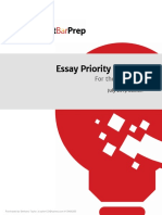 UBE-MEE Essay Priority Outline July 2019