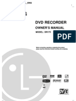 LG-DR175 Service Manual