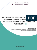 Mecanismele de Protecție Civilă Ale Uniunii Europene - Un Instrument de Securitate Mai Puțin Cunoscut Publicului