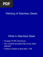 Welding of Stainless Steels