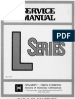 Hammond L 100 Series Service Manual