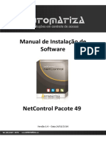 Manual Software NetControl Pacote 49 Instalação 4.0