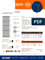 Reja Clasica Deacero Ficha Tecnica