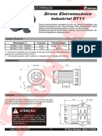 Manual Sirene RT11