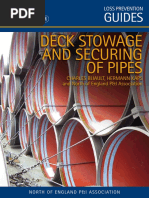 Deck Stowage and Securing of Pipes