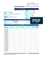 Formato Asistencia de Personal 6X1