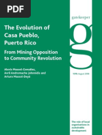 The Evolution of Casa Pueblo, Puerto Rico: From Mining Opposition To Community Revolution - Gatekeeper 2008