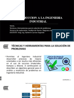 Técnicas y Herramientas para La Solución de Problemas. Técnicas de Exploración Análisis de Pareto. Diagrama de Gantt, PERT CPM.