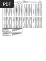 Ge7answersheet Bubble