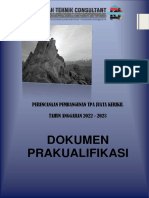 Dokumen Kualifikasi Perencanaan TPA CV. BERKAH TEKNIK CONSULTANT