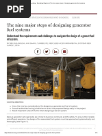 Fuel Oil System Design Guideline