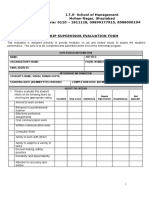 Internship Supervisor Evaluation Form VISHAL KUMAR GUPTA, SEC (A)