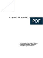 Studiu de Fezabilitate