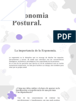 Ergonomia Postural.