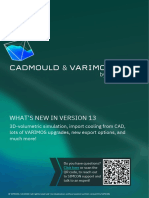 New in Cadmould V13.0