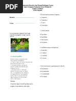 Evaluacion Final Lengua Castellana 2