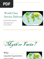 World Class Service Delivery New