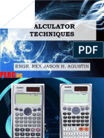 Calculator Techniques