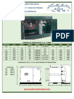 Transformador 75 KVA TRANSFORMADORES IESSA - FICHA TECNICA PEDESTAL TRIFASICO NORMA CFE - K-0000