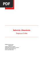 Industria Alimentaria Empresa Colun