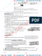 Devoir Controle N°3 Avec Correction - Math - Lycée Pilote Sfax - BAC-TUNISIE