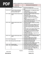 Jadwal Harian Kelompok A