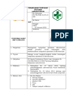 SOP Penanganan Tumpahan Sampel Lab