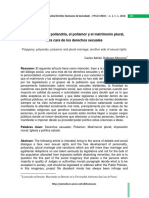 La Poligamia, La Poliandria, El Pomiamor y El Matrimonio Plural, Otra Cara de Los Derechos Sexuales