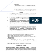 Desjudicializacion - Caso Luis Roberto Montes Valenzuela