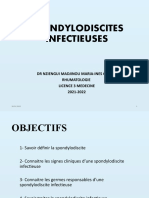 m1 Spondylodiscites Infectieuses 2023