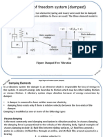 Single Degree of Freedom System (Damped)