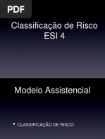 Classificação de Risco Esi 4