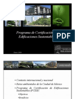 Certificacion de Edificaciones Sustentables