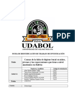 Higine Bucal - Anatomia