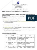 1.7 Actividades de Linguística YASMERLIN GENAO