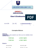 CLASE 6 Inecuaciones (Actualizada Octubre 2022)