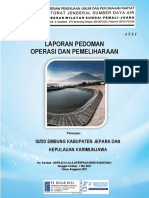 Laporan Pedoman OP Embung Jepara Dan Karimun Jawa