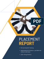 Placement Report