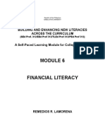 MODULE 6 Financial Literacy