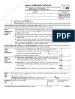 2022 Form W-4 - fw4-22