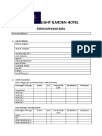 Form Karyawan Baru