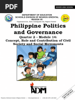 Phil Politics and Governance Week 14 Concept, Role and Contribution of Civil