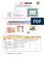 Actividad de Aprendizaje Completamos A 10 y Formamos Decenas.